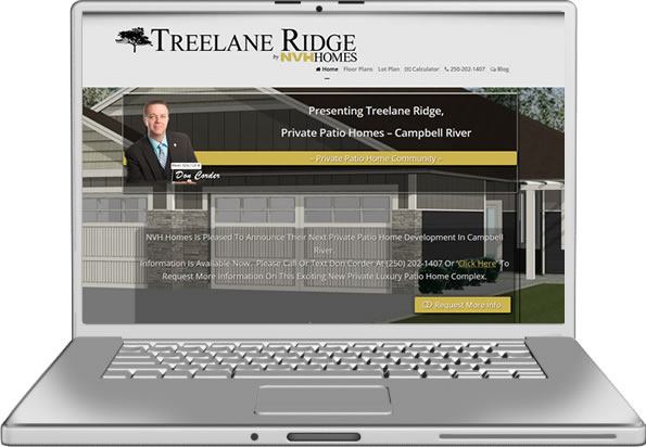 Treelane Ridge Website Design